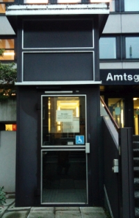 Aufzug für Menschen mit Gehbehinderung Aufzug für Menschen mit Gehbehinderung
